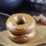 Maple Tahini Glazed Baked Donuts {Gluten-Free, Vegan, Refined Sugar-Free}
