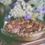 Maple Pecan Pie (Free From: gluten, dairy, eggs, corn, added oils, and refined sugar)