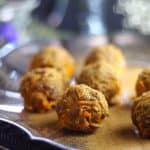 Spiced Butternut Squash Dessert Bites (Raw & Free From: gluten & grains, dairy, refined sugar, oils, and with nut-free option)