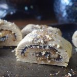 cashew poppyseed rolls -- gluten-free and vegan