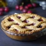 gluten-free vegan cherry pie
