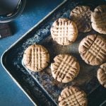 vegan and gluten-free chocolate peanut butter cookies